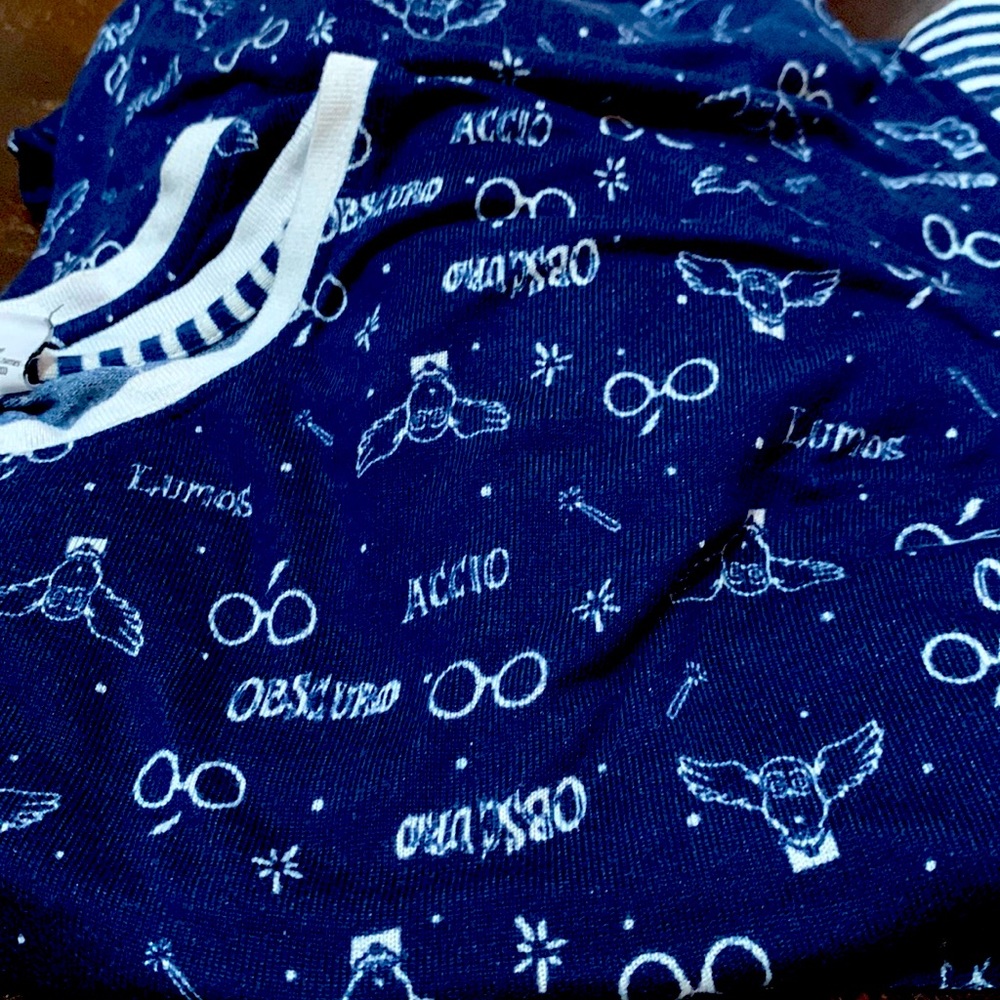 Harry Potter Adult Pajamas Size 3X